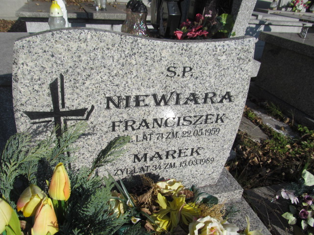 Marek Niewiara Będzin - Grobonet - Wyszukiwarka osób pochowanych