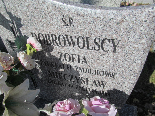 Zofia Dobrowolska Będzin - Grobonet - Wyszukiwarka osób pochowanych