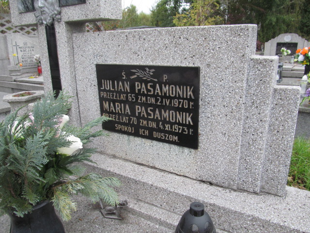 Julian Pasamonik Będzin - Grobonet - Wyszukiwarka osób pochowanych