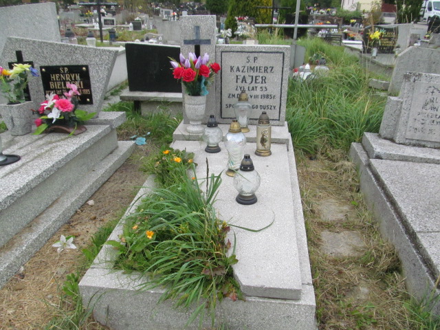Grób Kazimierz Fajer