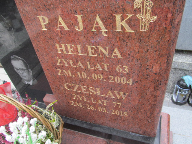 Helena Pająk Będzin - Grobonet - Wyszukiwarka osób pochowanych