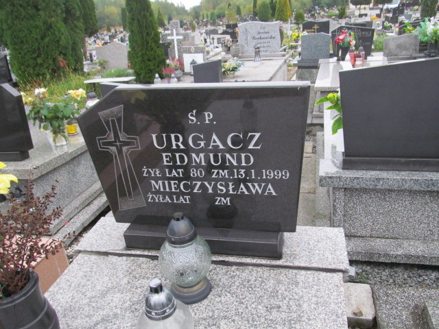 Mieczysława Urgacz 1924 Będzin - Grobonet - Wyszukiwarka osób pochowanych