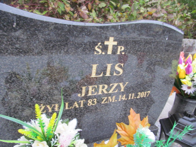 Jerzy Lis Będzin - Grobonet - Wyszukiwarka osób pochowanych
