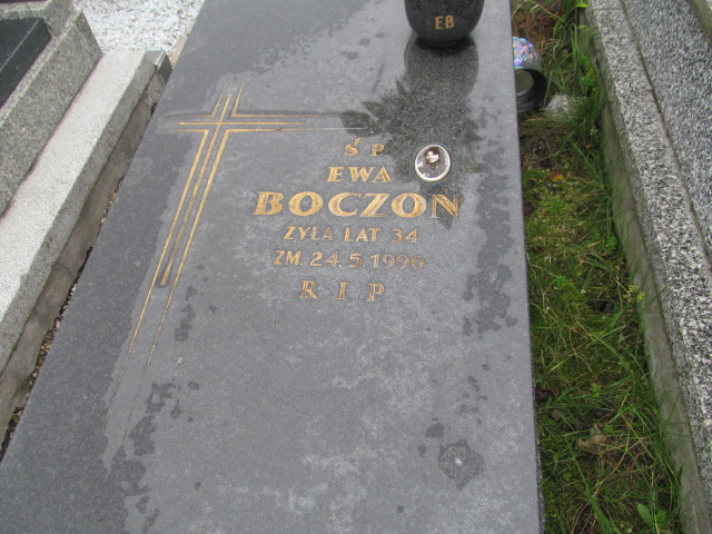 Ewa Boczon Będzin - Grobonet - Wyszukiwarka osób pochowanych
