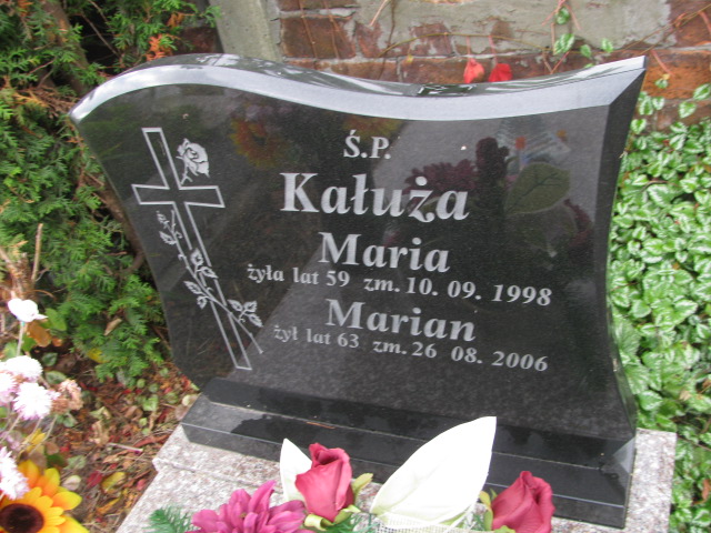 Maria Kałuża Będzin - Grobonet - Wyszukiwarka osób pochowanych