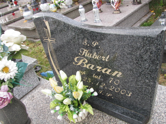 Hubert Baran Będzin - Grobonet - Wyszukiwarka osób pochowanych