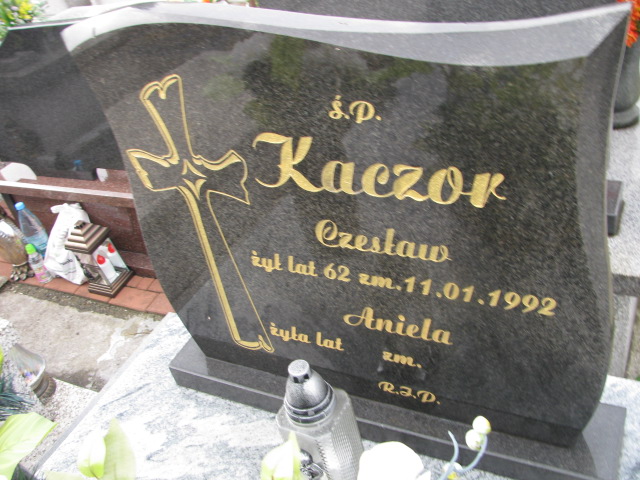 Aniela Kaczor Będzin - Grobonet - Wyszukiwarka osób pochowanych