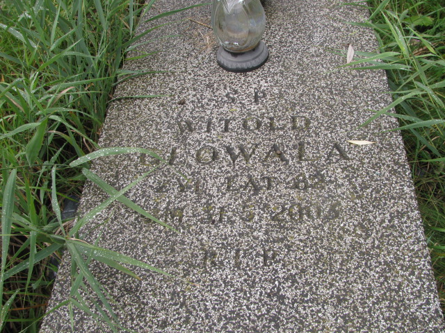 Witold Głowala Będzin - Grobonet - Wyszukiwarka osób pochowanych
