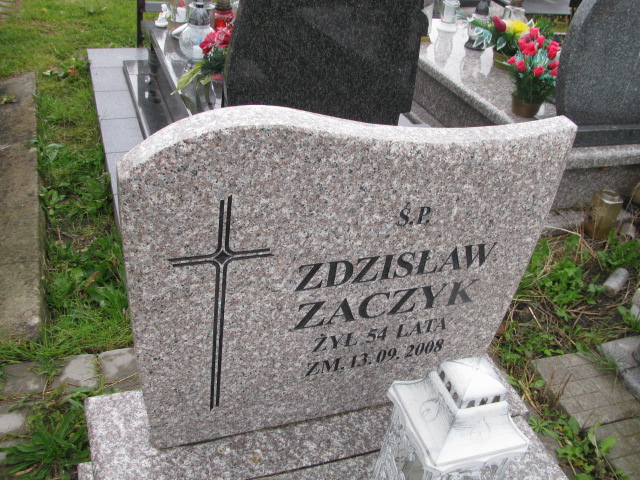 Zdzisław Zaczyk Będzin - Grobonet - Wyszukiwarka osób pochowanych