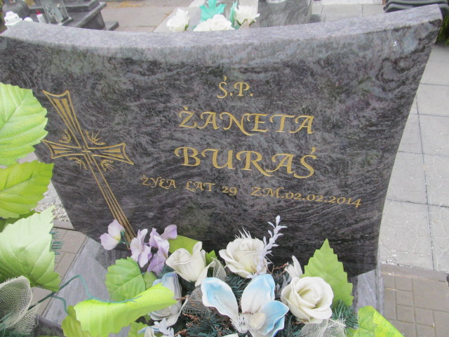 Żaneta Buraś Będzin - Grobonet - Wyszukiwarka osób pochowanych