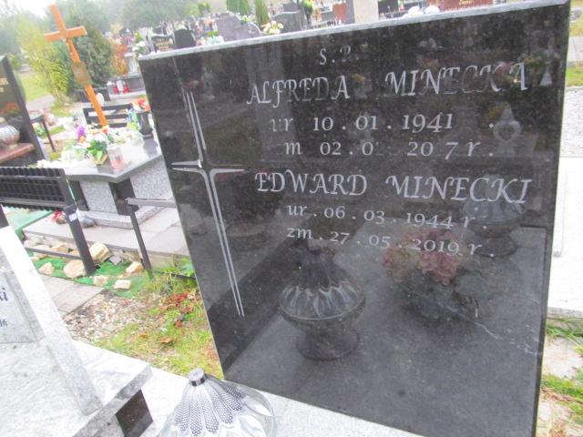 Alfreda Minecka 1941 Będzin - Grobonet - Wyszukiwarka osób pochowanych
