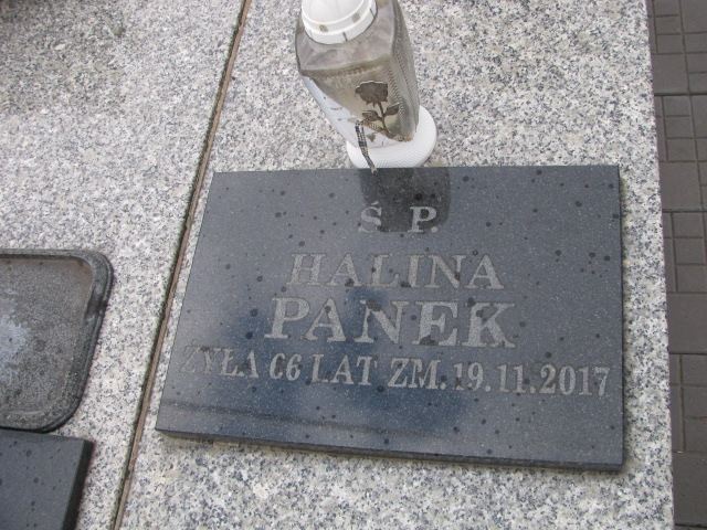 Halina Panek Będzin - Grobonet - Wyszukiwarka osób pochowanych
