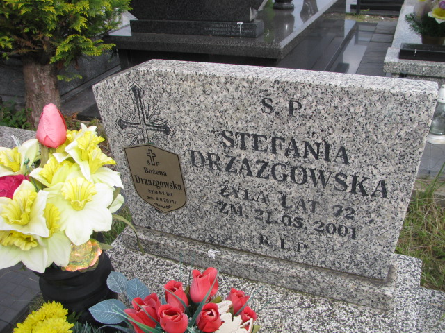 Stefania Drzazgowska Będzin - Grobonet - Wyszukiwarka osób pochowanych