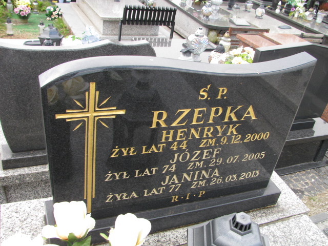 Janina Rzepka Będzin - Grobonet - Wyszukiwarka osób pochowanych