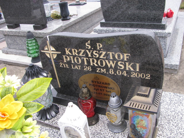 Krzysztof Piotrowski Będzin - Grobonet - Wyszukiwarka osób pochowanych