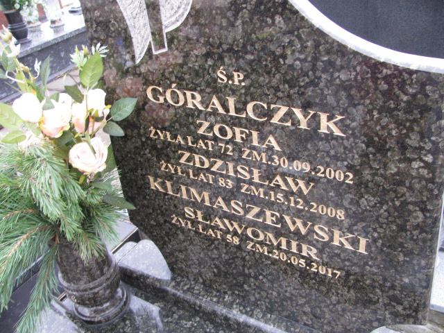 Zofia Góralczyk Będzin - Grobonet - Wyszukiwarka osób pochowanych