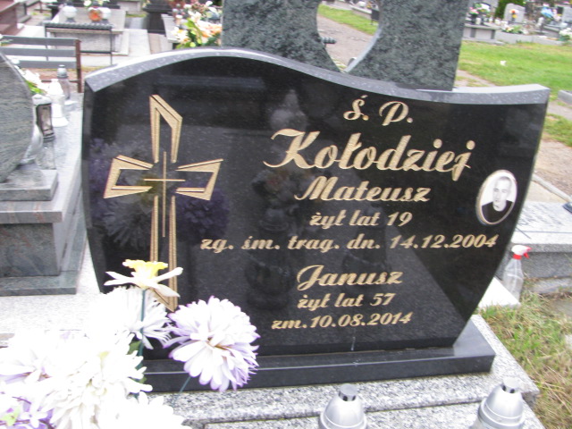 Janusz Kołodziej Będzin - Grobonet - Wyszukiwarka osób pochowanych
