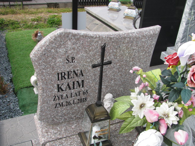 Irena Kaim Będzin - Grobonet - Wyszukiwarka osób pochowanych