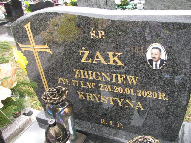Zbigniew Żak Będzin - Grobonet - Wyszukiwarka osób pochowanych