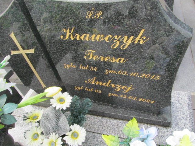 Andrzej Krawczyk Będzin - Grobonet - Wyszukiwarka osób pochowanych