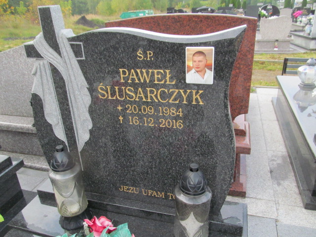 Paweł Ślusarczyk 1984 Będzin - Grobonet - Wyszukiwarka osób pochowanych