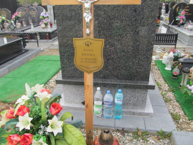 Anna Kraska 1958 Będzin - Grobonet - Wyszukiwarka osób pochowanych